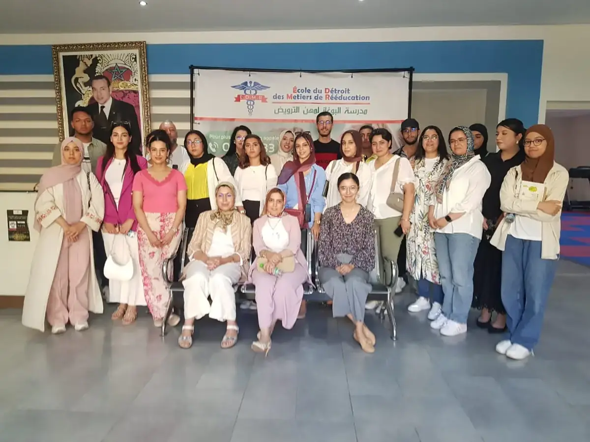 Groupe d’étudiantes et d’encadrantes d’EDMR